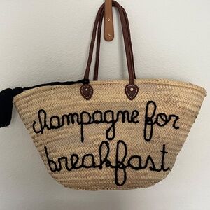 Soeur Du Maroc Champagne For Breakfast Beach Tote